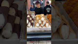 Cannolis at Feast Of San Gennaro shorts [upl. by Maurer642]