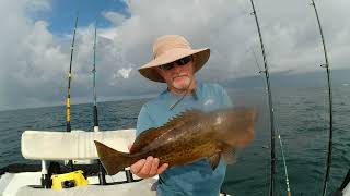 Catching grouper and snapper on 72724 in Panama City [upl. by Ilsel]