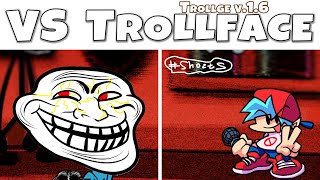 FNF VS TrollfaceTrollge HARD  UPDATE FNFModsupdatetrollfacetrollmod [upl. by Berton]