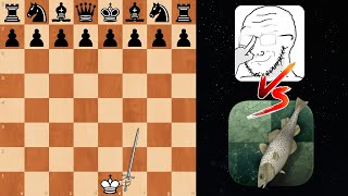 ONE MAN ARMY  Worlds Weakest Bot 625 ELO vs Stockfish 17 [upl. by Ecela332]