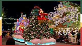 A Christmas Fantasy Parade  Disneyland 2024 [upl. by Mowbray827]