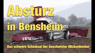 Absturz in Bensheim – das schwere Schicksal der Geschwister Mickenbecker [upl. by Wehner]