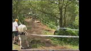 NAMBS June 1999 Dh Mountain Bike race Guise cliff Pateley Bridge Part 1 [upl. by Ezeerb]