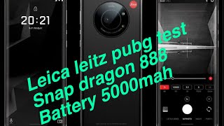 Leica leitz phone 1 pubg test  240 fps high graphics  snapdragon 888 made on germany [upl. by Timothy22]