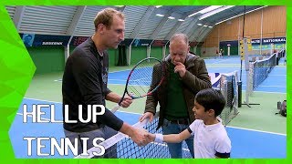 WIE MOET BALLEN RAPEN  HELLUP TENNIS met THIEMO DE BAKKER  ZAPPSPORT [upl. by Yesnel]