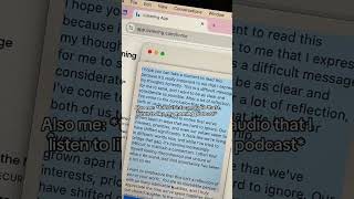 Letting AI Read My Breakup Text Because I Cant Even  The Listening App [upl. by Bullion]