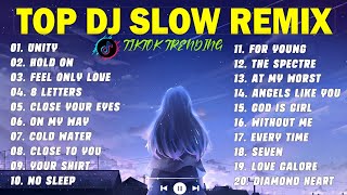 DJ SLOW REMIX TERBARU BASS ALBUM 2024  TOP TRENDING HOT TIKTOK ENAK BUAT SANTAI 2024  DJ Unity [upl. by Melitta]