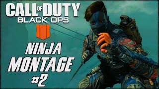 BLACK OPS 4  NINJA MONTAGE 2 Funny Moments Ninja Defuse Knifing Feed amp More [upl. by Clerk238]