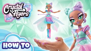 How To Use Your Pastel Kawaii Crystal Flyer  Toys for Kids [upl. by Bascio20]