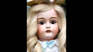 ANTIQUE GERMAN KESTNER 129 BISQUE HEAD DOLL [upl. by Aciemaj306]