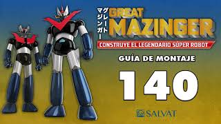 Mazinger Z Paso a paso 140 Editorial Salvat [upl. by Yliab]