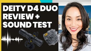 Deity D4 Duo Microphone Review and Sound Test Deity Microphones mini shotgun mic [upl. by Atnaloj567]