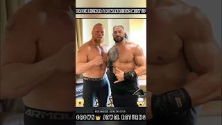 Brock Lesnar amp Roman Reigns😱Meet up😯wwe shorts [upl. by Yusem644]