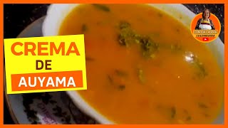 🔥 Cómo Hacer CREMA De AUYAMA en POCOS PASOS 😋  RECETA CASERA [upl. by Egor]