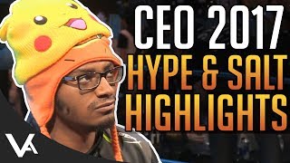 SFV  CEO 2017 Highlights Hype Moments amp Salt Compilation For Street Fighter 5 [upl. by Nichol]