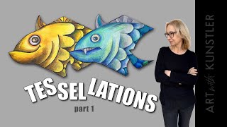 Tessellations What is a tessellation pattern Part 1 [upl. by Price]