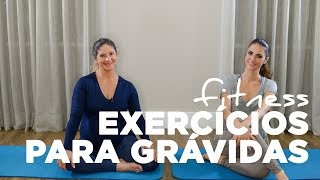 Fitness Exercícios para a grávida fazer em casa [upl. by Trevlac]