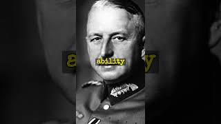 The Most Skilled General of the Wehrmacht Erich von Manstein in 1 Minute [upl. by Toogood]