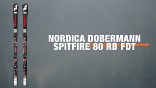 Nordica Dobermann Spitfire 80 RB FDT 20192020 Ski Review  Ellis Brigham [upl. by Yolanthe]