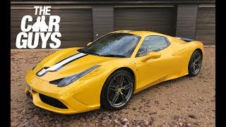 Ferrari 458 Speciale Aperta  the ULTIMATE V8 prancing horse [upl. by Yrocej]