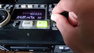 Doble Compactera Denon DND4500 video de prueba para venta [upl. by Ecirtnahc]