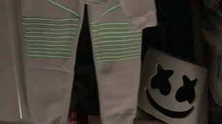 Diy Glow in the Dark Marshmello Kids Costume W Bonus at end [upl. by Eeryn]