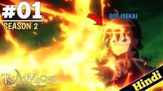 Tsukimichi Moonlit Fantasy Season 2 Episode 1 Explain In Hindi  2024 New Isekai Anime  Oreki Mv [upl. by Ailgna284]