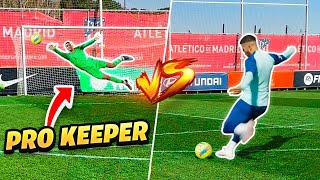 SHOOTING BATTLE VS PRO KEEPER 🤩🧤 [upl. by Eaton]