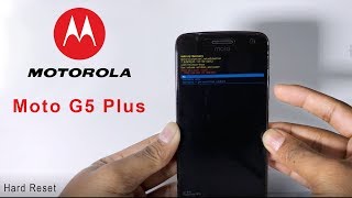 How to Hard Reset Motorola Moto G5 Plus [upl. by Craven]