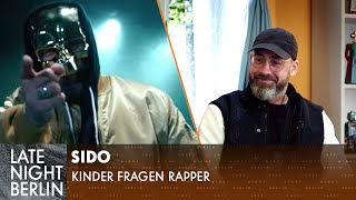 Sido bist du ohne Führerschein gefahren Kinder fragen Rapper  Late Night Berlin  ProSieben [upl. by Engapmahc]