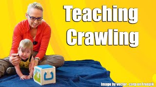 Reaching in Hands and KneesLearning to Crawl Physical Therapy For a Child with Torticollis 28 [upl. by Pitts]