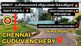 Plots For Sale in Chennai  Guduvanchery plot land guduvanchery chennai lowprice lowbudget [upl. by Laith]