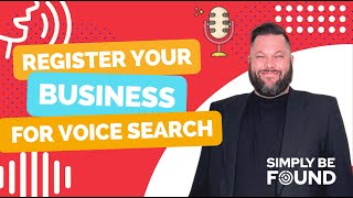 Register Your Business For Voice Search [upl. by Coughlin]