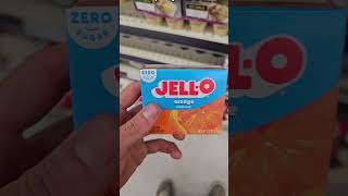 found more new jello products sugar free jello orange mix for fat loss [upl. by Neurath]