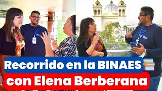 Recorrido en BINAES con Elena Berberana [upl. by Annavahs]