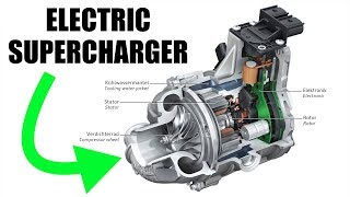 Electric Superchargers  How Audi Is Eliminating Turbo Lag [upl. by Roby]