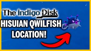 Where to Find amp Catch Hisuian Qwilfish Pokémon SV Indigo Disk Catching Guide [upl. by Aimit]