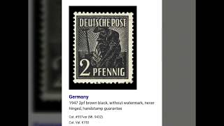 stamps briefmarken timbre value and catallog nr  germany deustche reich [upl. by Upali]