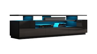 Eva 77quot TV Stand Assembly [upl. by Mcwherter]