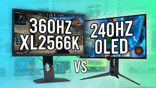 Best 360Hz LCD vs Best 240Hz OLED  BenQ XL2566K Review [upl. by Enimzaj]