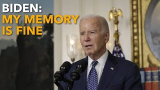 Biden My Memory Is Fine [upl. by Assilaj604]