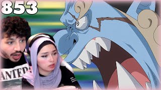 الغرفة الخضراء قائد الدفة الذي لا يقهر، جيمبي  ردة فعلنا على ون بيس 853  One Piece Reaction [upl. by Ennaitsirhc]