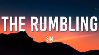 SiM  The Rumbling Lyrics [upl. by Munster]