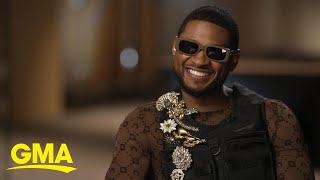 Usher dishes on Super Bowl XVIII halftime show prep [upl. by Llessur]