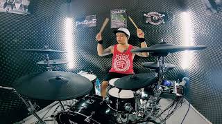 Kiss Band Bali  Berbohonglah drum cover [upl. by Danella]