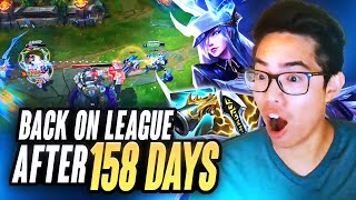 A Challenger ADCs first game of League after 158 days [upl. by Nylahs]