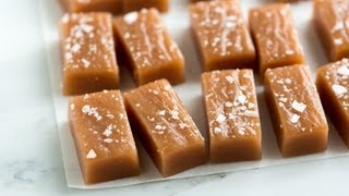 Homemade Salted Caramels Recipe [upl. by Amelita209]