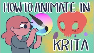 FREE 2D Animation Software  How to Animate in Krita [upl. by Cho]