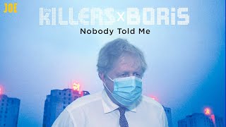 🎶 Nobody Told Me It Was A Party 🎵  Boris Johnson x The Killers [upl. by Wat70]