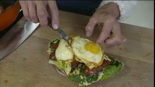 Mitt kök Lyxig äggmacka med chorizo  TV4 [upl. by Otirecul805]